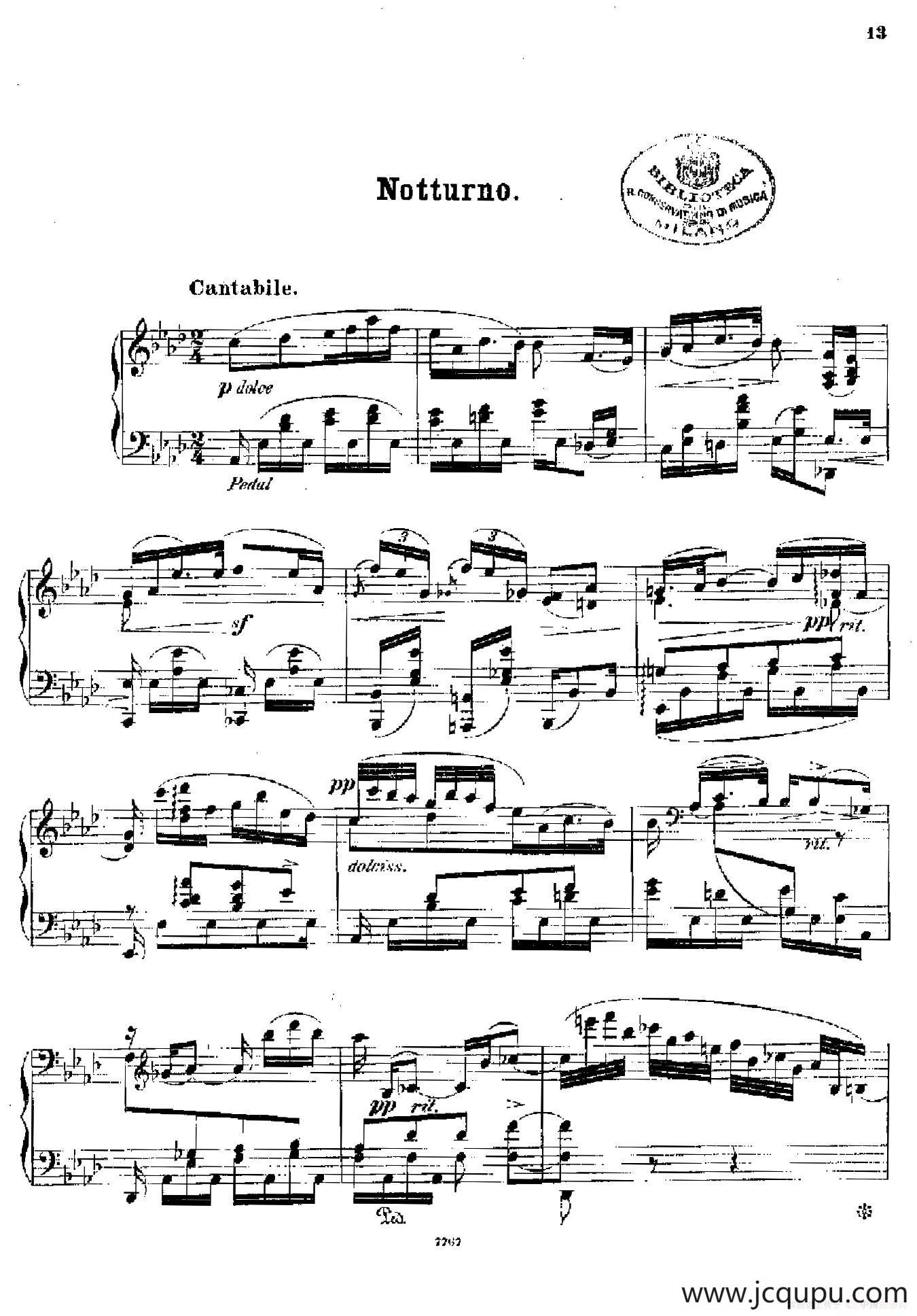 Phantasien Am Clavier Op.36（幻想曲集·第三首）简谱