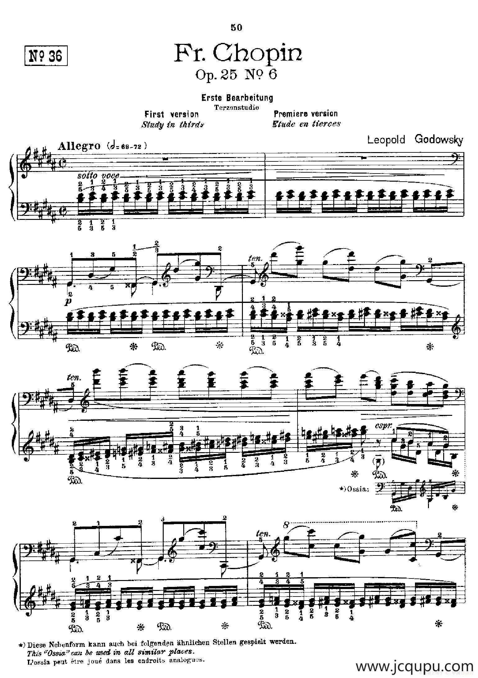 53首改编练习曲（No.36）简谱