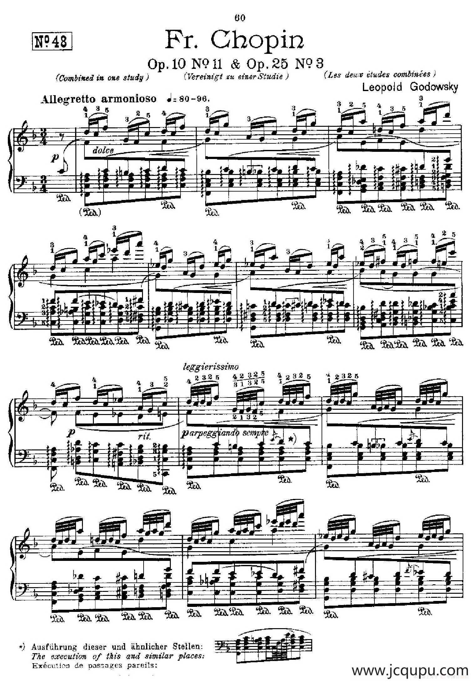 53首改编练习曲（No.48）简谱