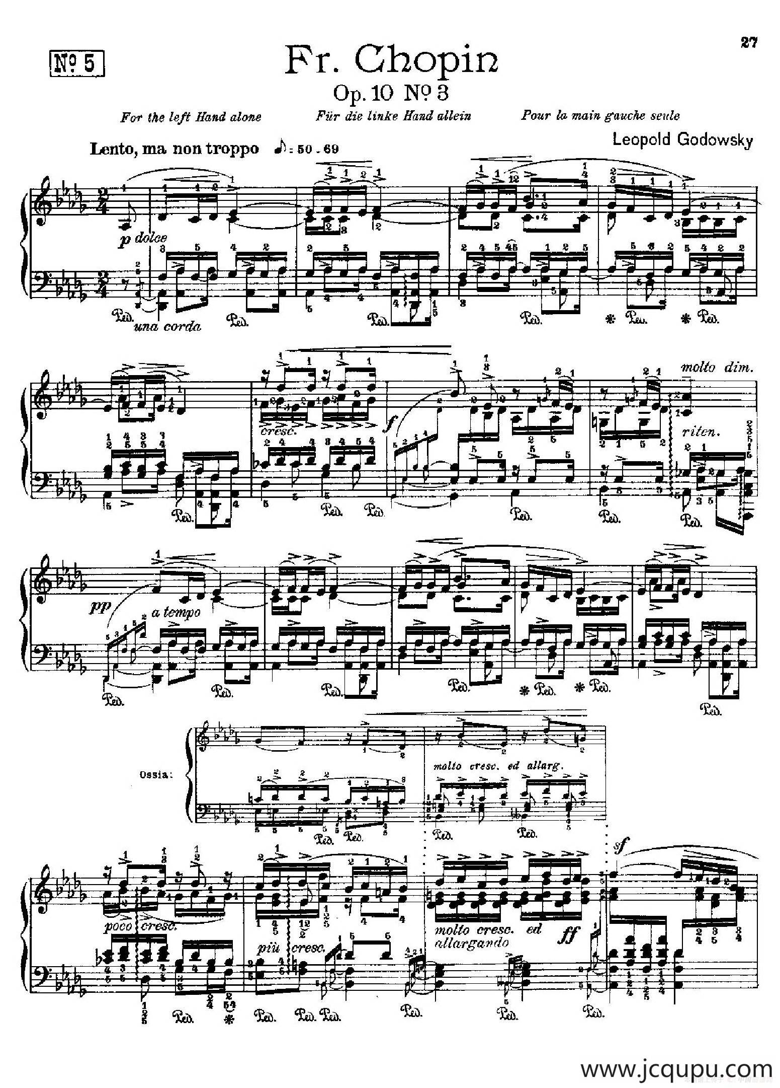 53首改编练习曲（No.5）简谱