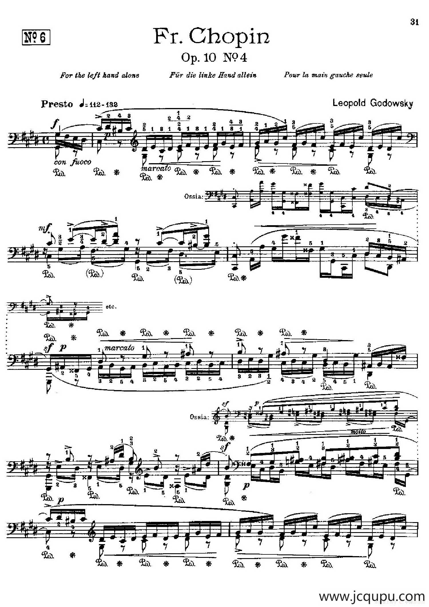 53首改编练习曲（No.6）简谱