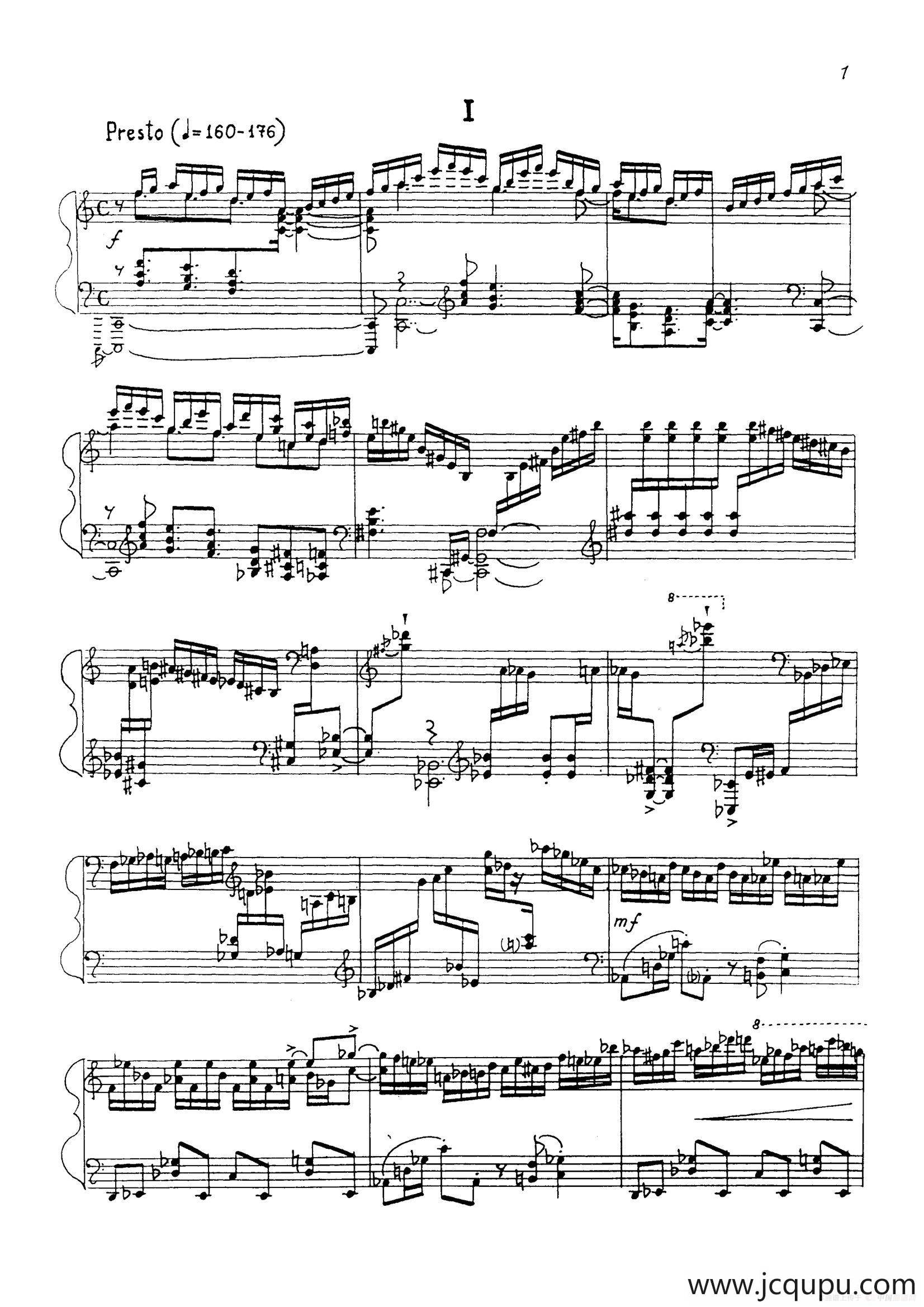 24 Preludes Op.53（24首前奏曲·Ⅰ）简谱