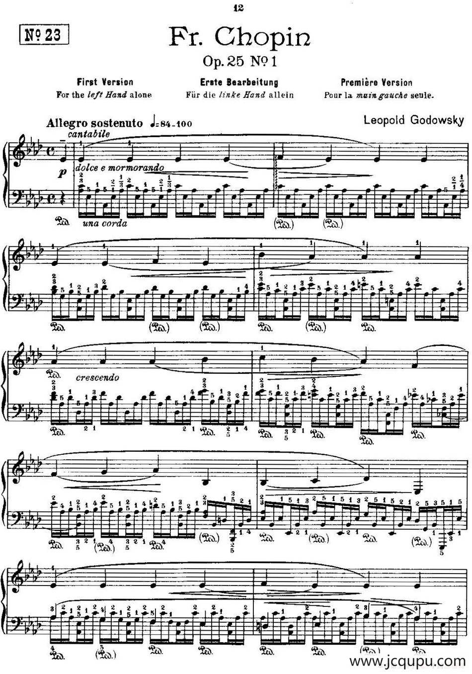 53首改编练习曲（No.23）简谱