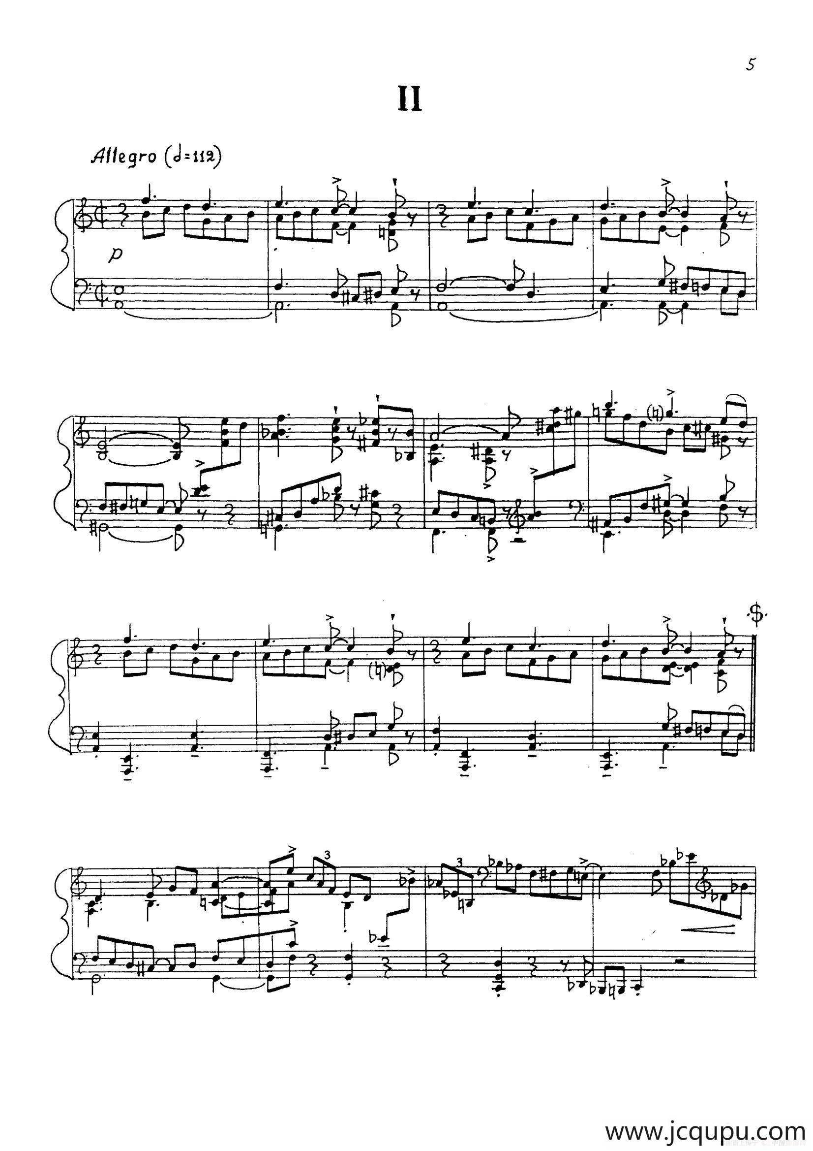 24 Preludes Op.53（24首前奏曲·Ⅱ）简谱