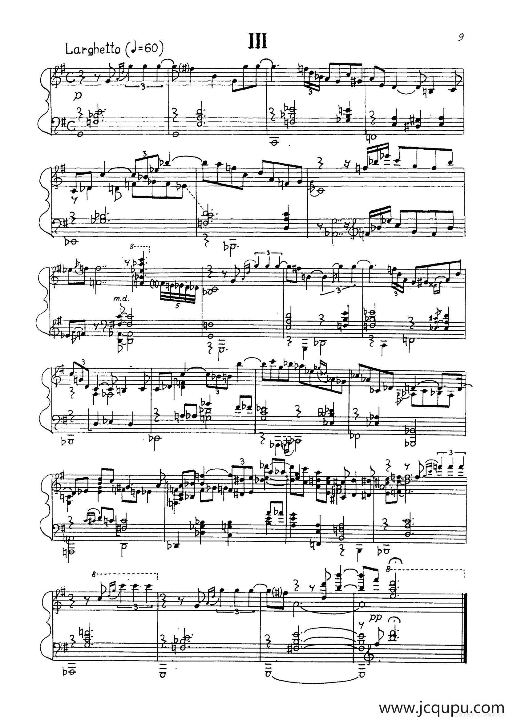 24 Preludes Op.53（24首前奏曲·Ⅲ）简谱