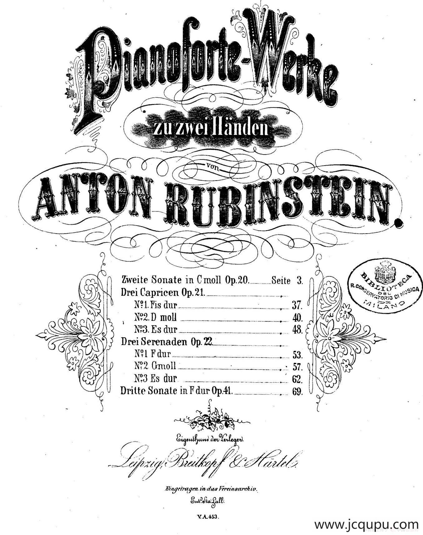 Sonata No.2 in c Minor Op.20（c小调第二钢琴奏鸣曲）简谱