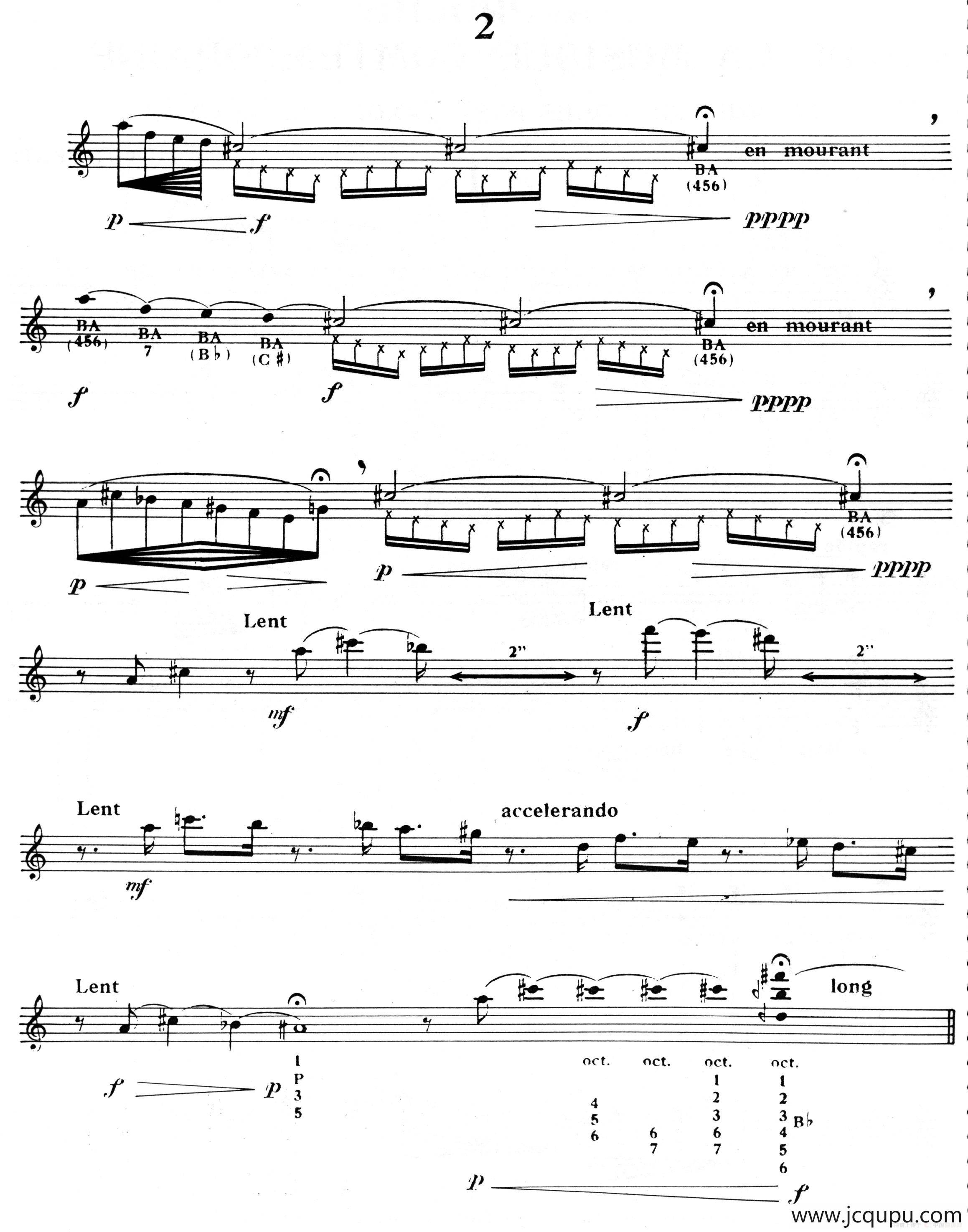 15首现代派练习曲（2）简谱