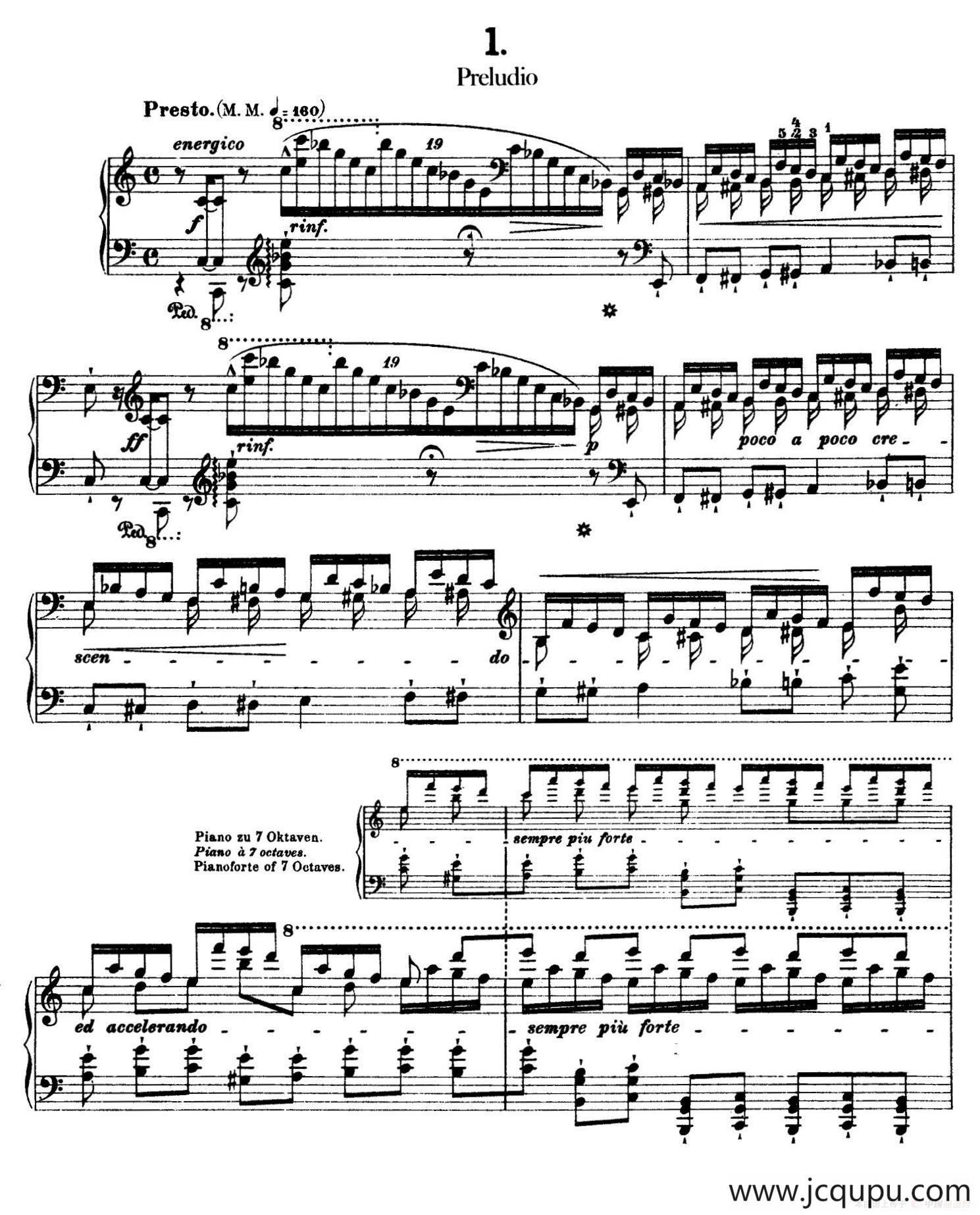 12 Etudes d'execution Transcendante S.139（12首超技练习曲·1）简谱