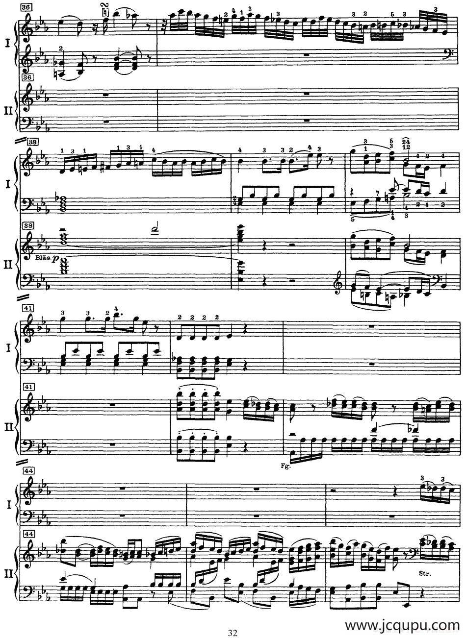 二十八部钢琴协奏曲 No.24（P31-45）简谱