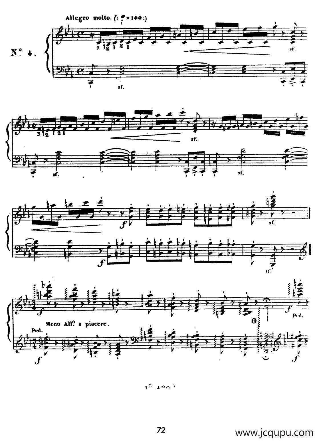 24 Exercices et Preludes Op.21（24首前奏练习曲·4）简谱