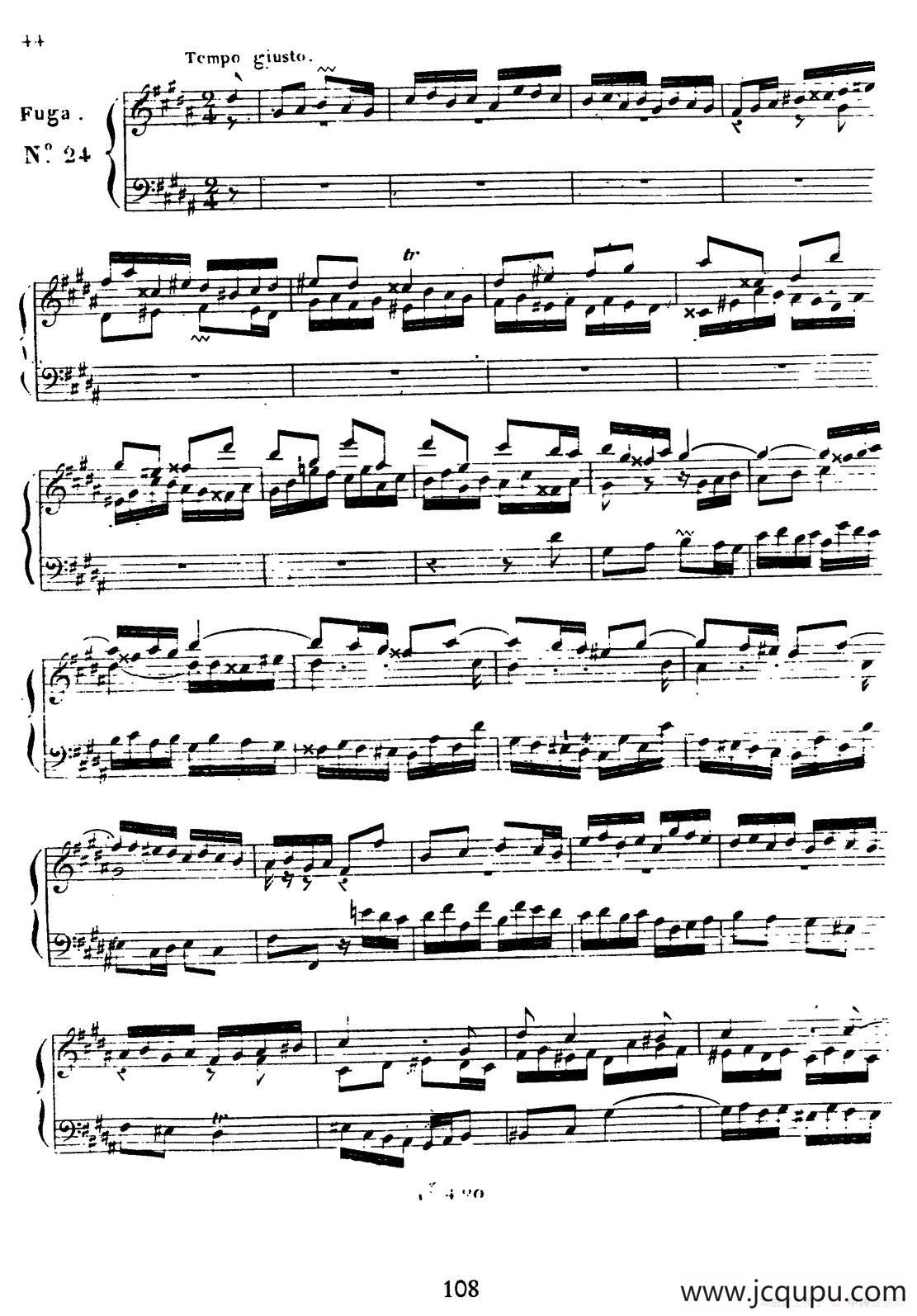24 Exercices et Preludes Op.21（24首前奏练习曲·24）简谱