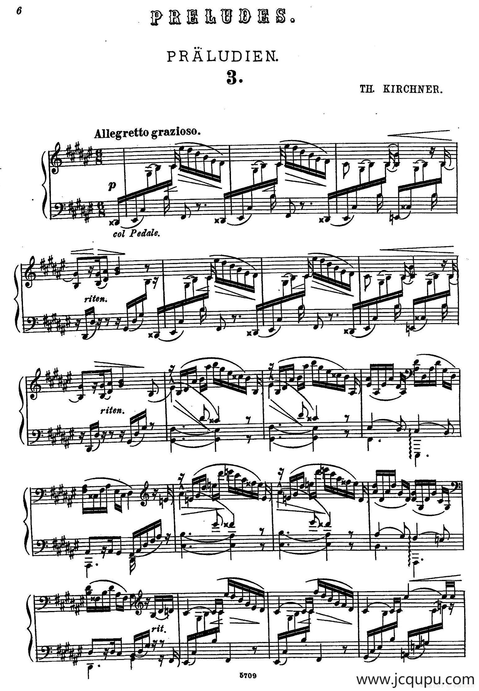 16 Preludes Op.9（16首前奏曲·2）简谱