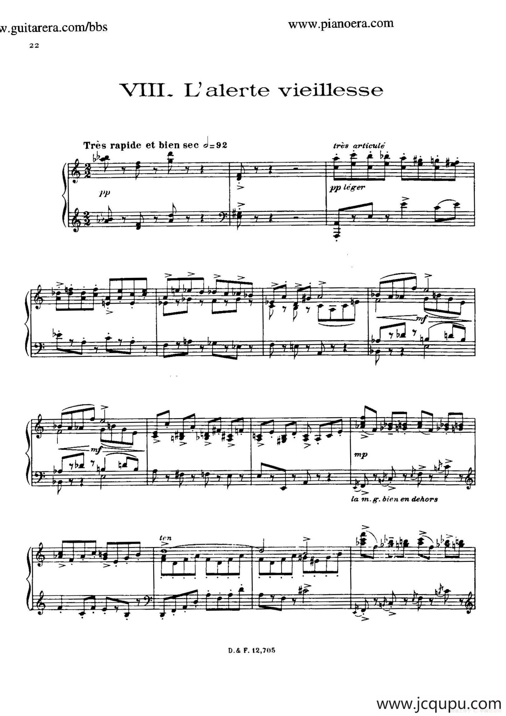 Les Soirees De Nazelles（纳泽尔之夜·9）简谱