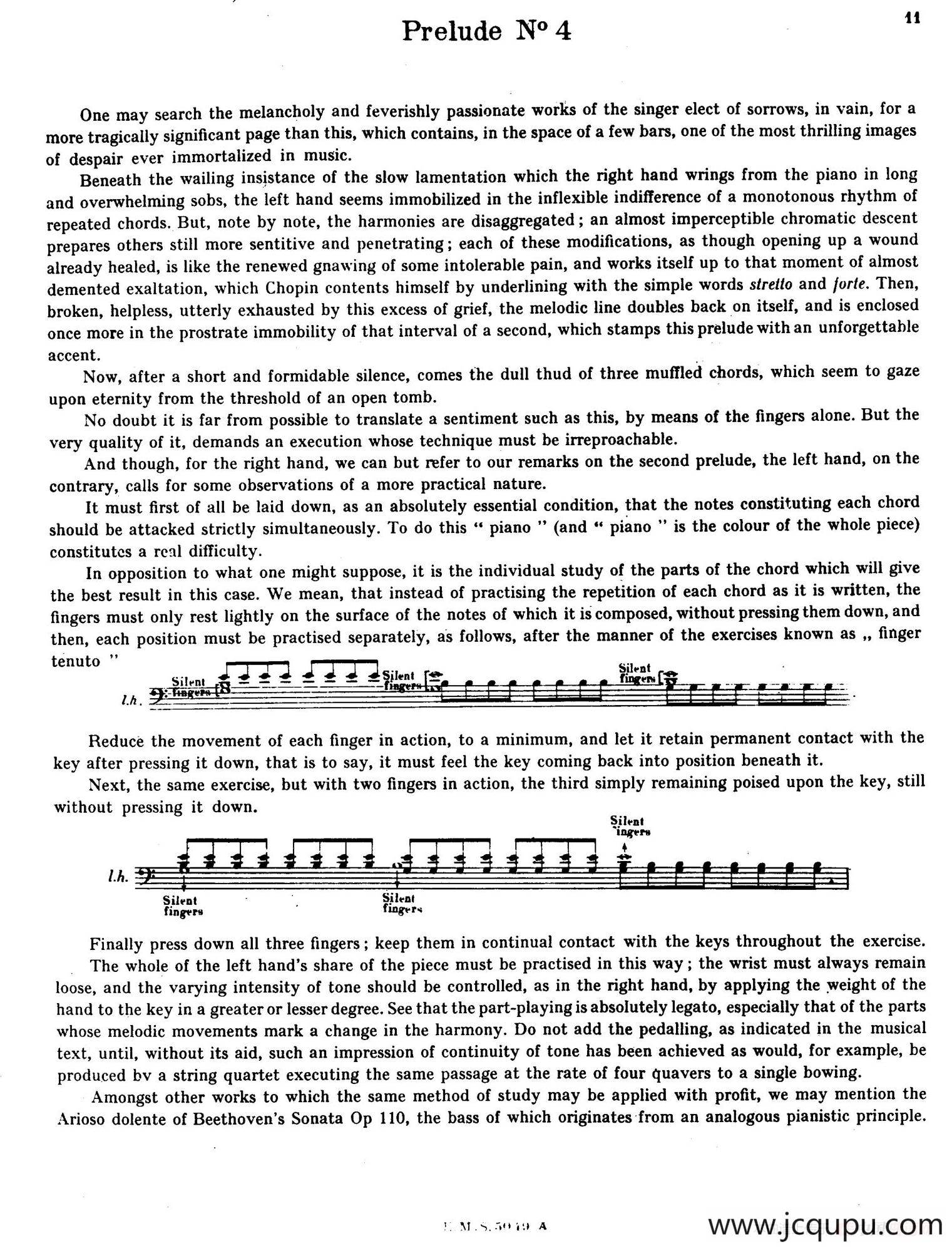 Preludes Op.28（24首前奏曲·4）简谱