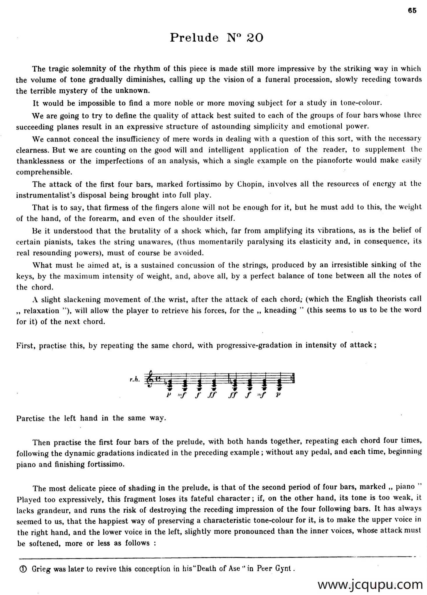 Preludes Op.28（24首前奏曲·20）简谱