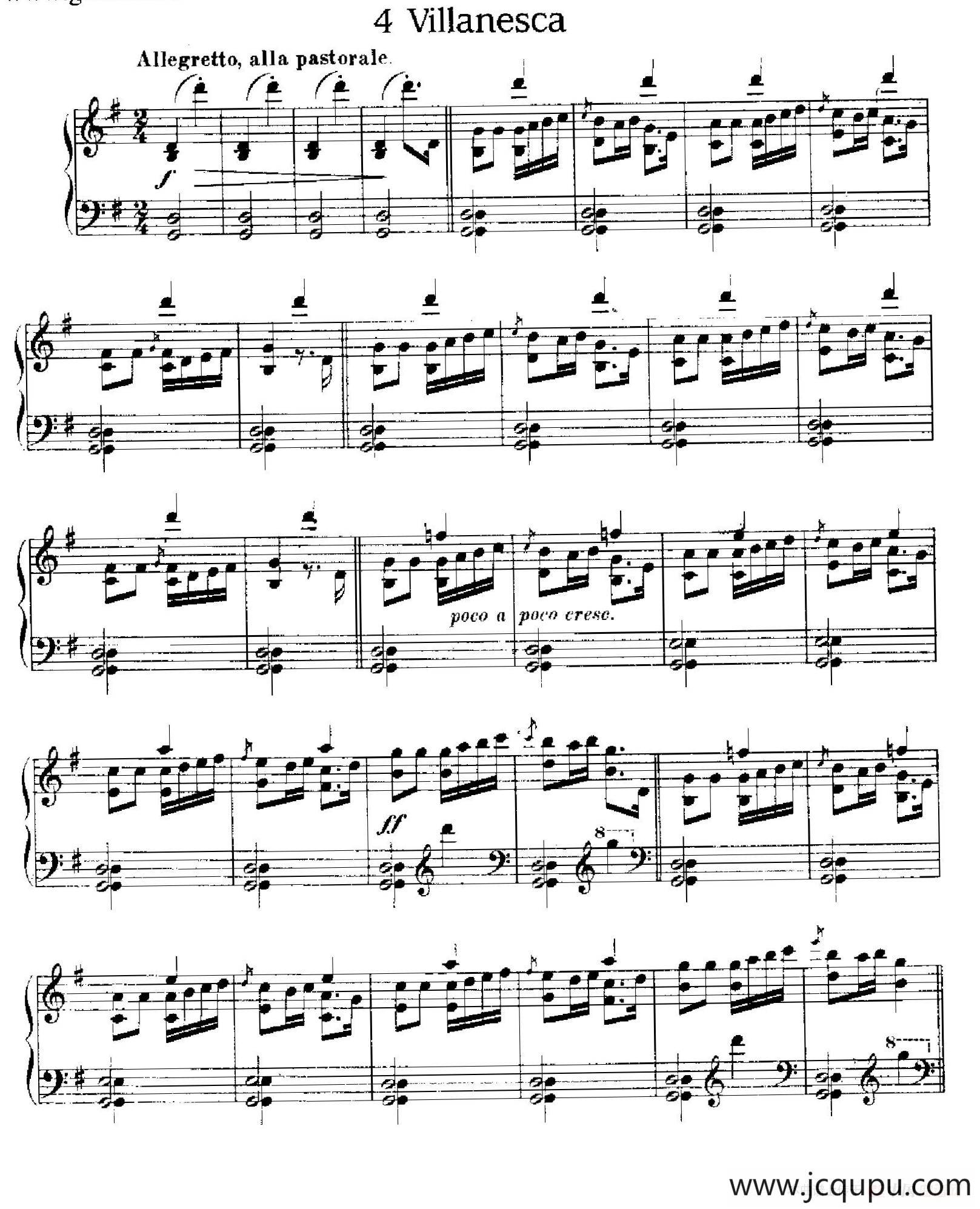 12 Spanish Danses Op.37（12首西班牙舞曲·4）简谱