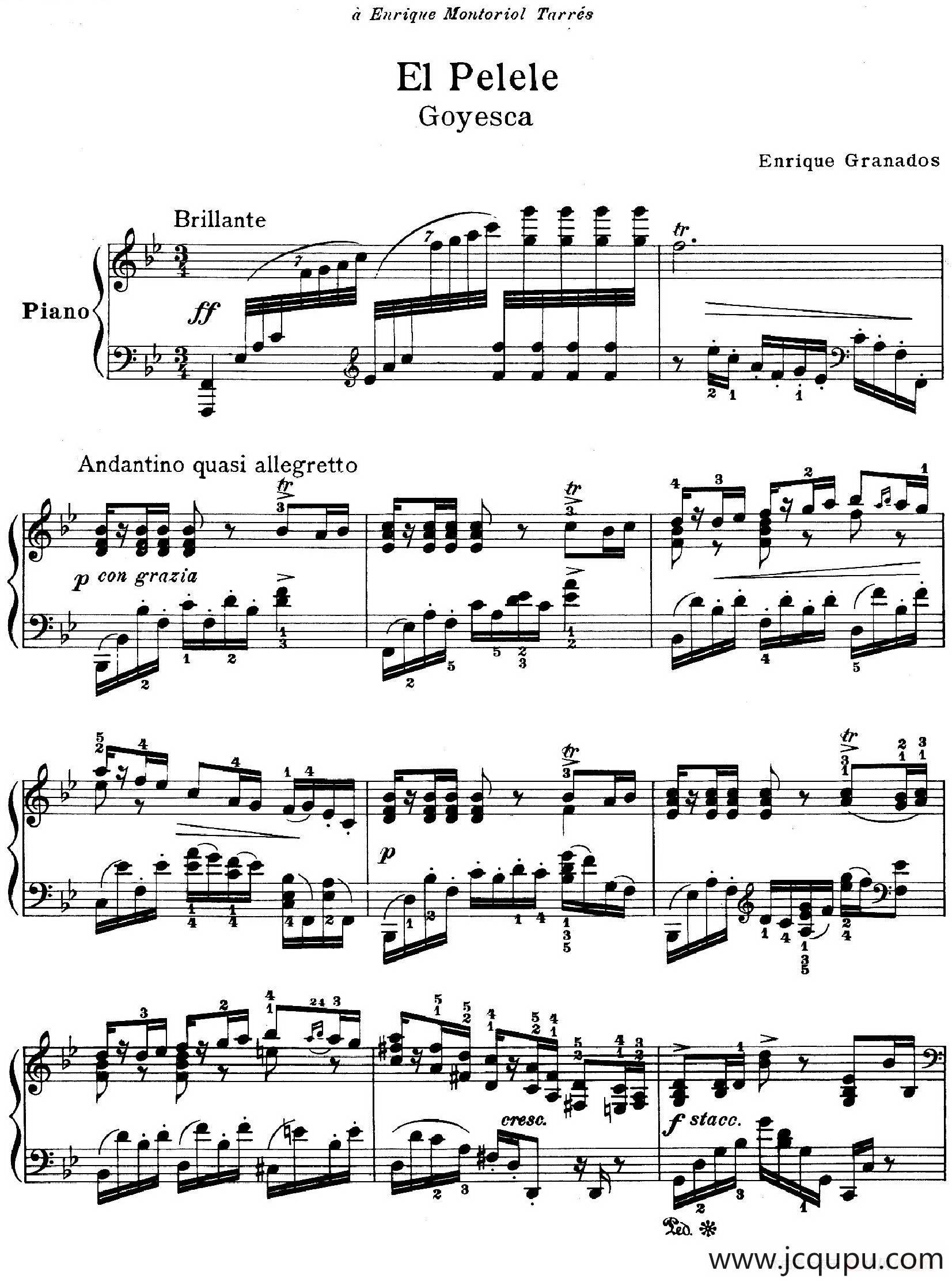 El Pelele（卑微的男人（玩偶））简谱