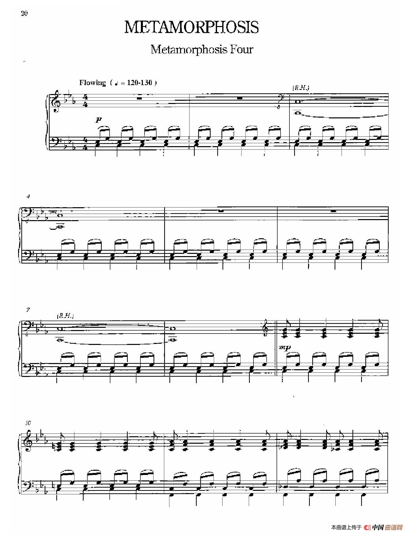 Metamorphosis（变形·4）简谱