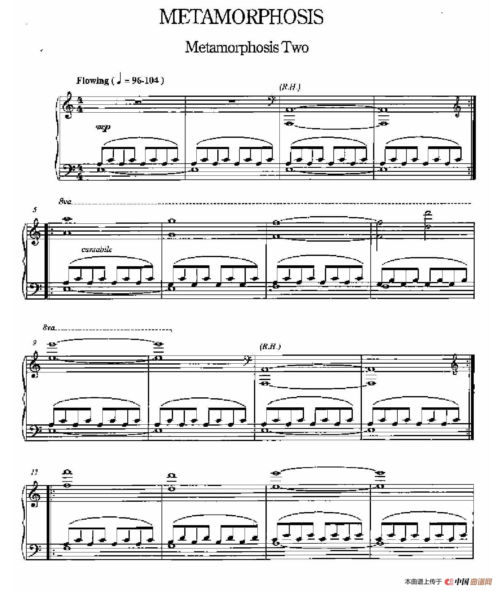 Metamorphosis（变形·2）简谱