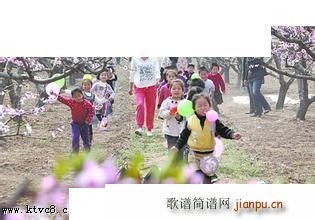 春天(袁树雄作词 徐富田作曲编曲）简谱